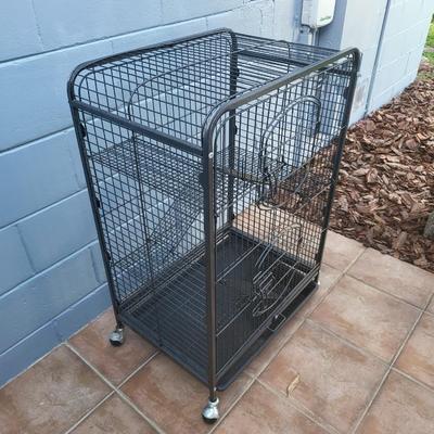Black Animal Cage