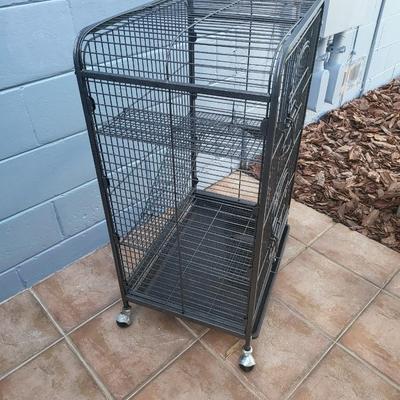 Black Animal Cage
