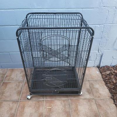 Black Animal Cage