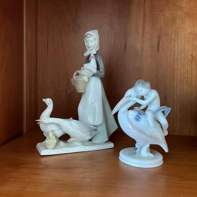 LR-1091 Vintage Rosenthal and Carl Scheidig Figurines