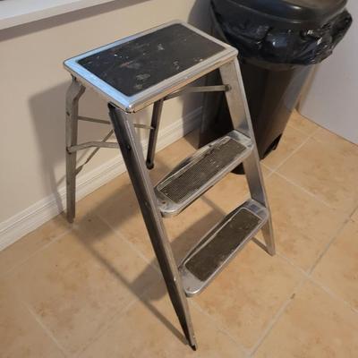 Vintage Metal 3 Step, Stepladder Lot