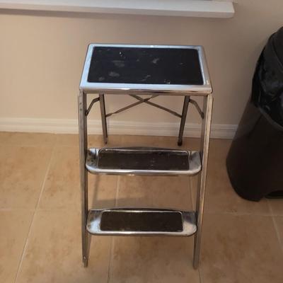 Vintage Metal 3 Step, Stepladder Lot