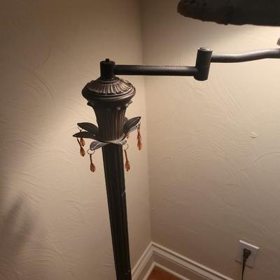 Floor Lamp with Ironing Board