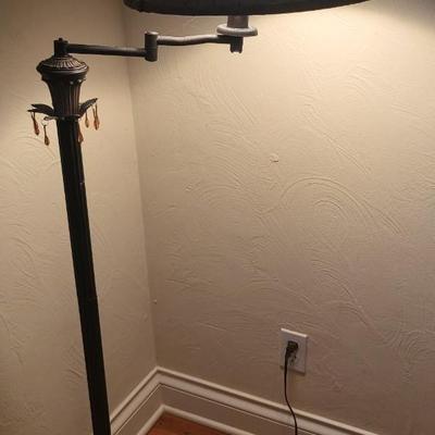 Floor Lamp with Ironing Board