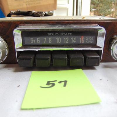 Item 57 - Car radio