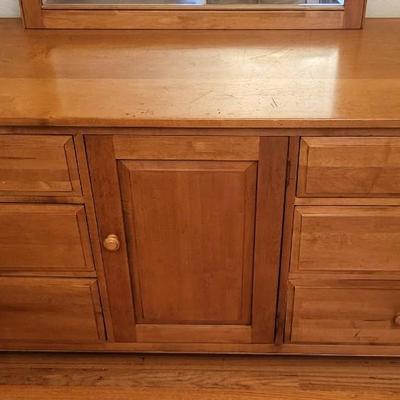 Ethan Allen Chest with Mirror