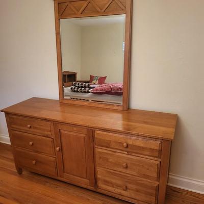 Ethan Allen Chest with Mirror