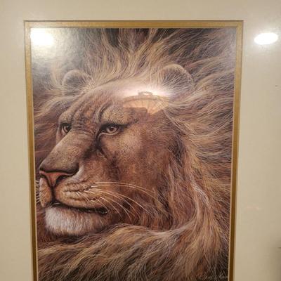 2 Pieces of Tiger Artwork
