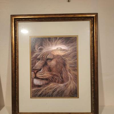 2 Pieces of Tiger Artwork