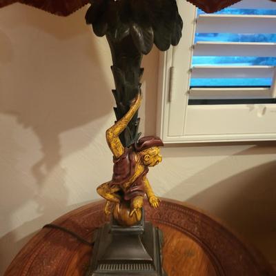 2 Monkey Lamps
