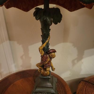 2 Monkey Lamps
