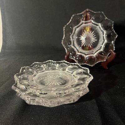 Ornate Silver & Glass Serving Array (DR-MG)