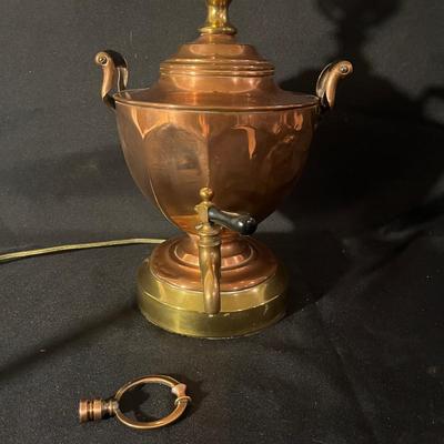 Copper & Brass Table Lamp (DR-MG)