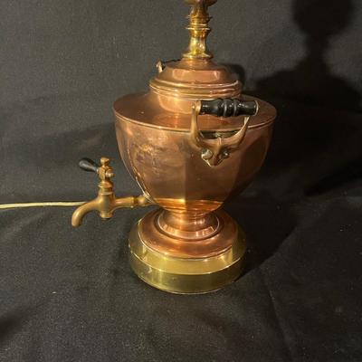 Copper & Brass Table Lamp (DR-MG)