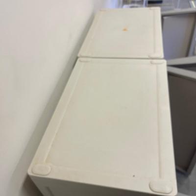 Two Sterilite Plastic Cabinets (G-MG)