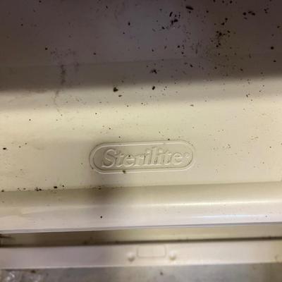 Two Sterilite Plastic Cabinets (G-MG)