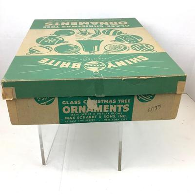 413 Vintage SHINY BRITE Ornament Box