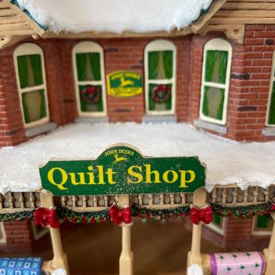 3- John Deere Quilt Shop