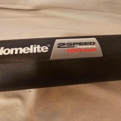 Homelite 2-Speed Electric Leaf Blower  (S-JS)