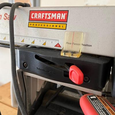 CRAFTSMAN ~ Professional ~ 10in Radial Arm Saw Featuring Laser Trac