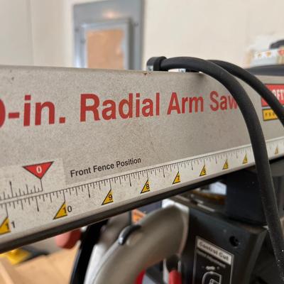 CRAFTSMAN ~ Professional ~ 10in Radial Arm Saw Featuring Laser Trac