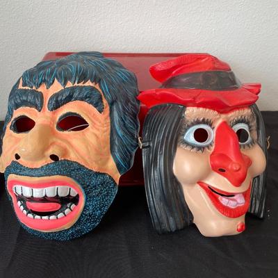 24- Vintage Halloween Masks