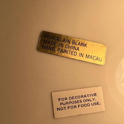 Hand Painted Porcelain Decorative Plate & More (LR-RG)