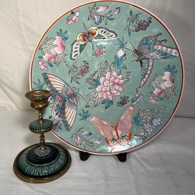 Hand Painted Porcelain Decorative Plate & More (LR-RG)
