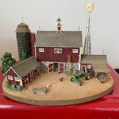 27- Old Red Barn by Danbury Mint