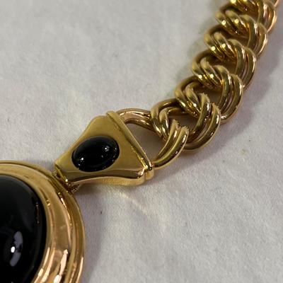 Napier Pendant & Other Bold/Gold Statement Jewelry (K-RG)