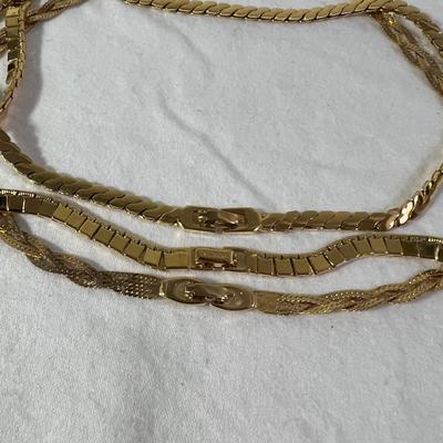 Napier Pendant & Other Bold/Gold Statement Jewelry (K-RG)