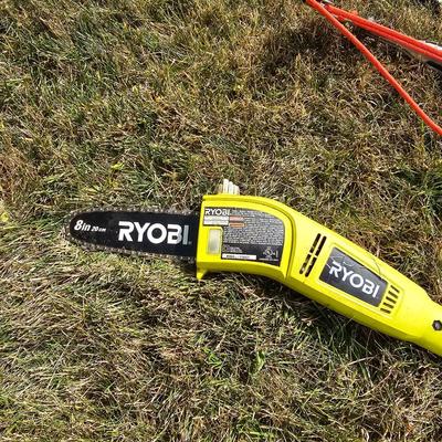 Ryobi Electric Pole Saw + Compound Action Tree Pruner (S-JS)