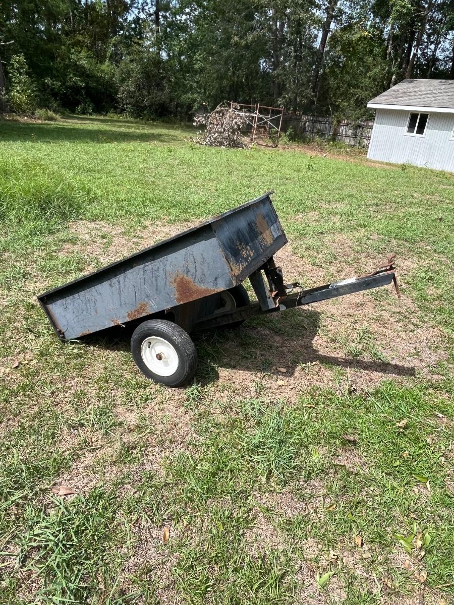 SEARS ~ Metal Dump Trailer ~ *Read Details | EstateSales.org