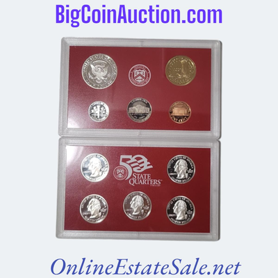 2002 UNITED STATES MINT SLIVER PROOF SET