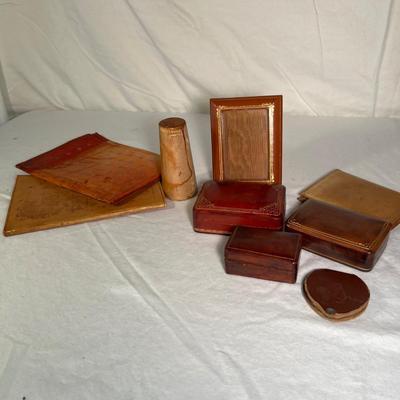Leather Book covers, Trinket Boxes & More (LR-RG)