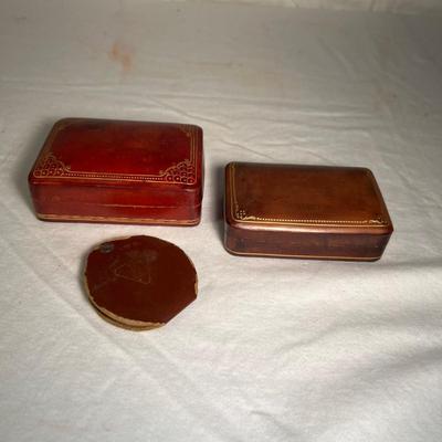 Leather Book covers, Trinket Boxes & More (LR-RG)