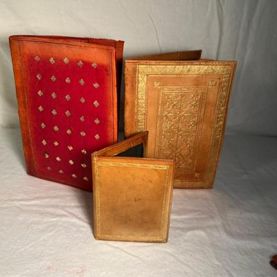 Leather Book covers, Trinket Boxes & More (LR-RG)