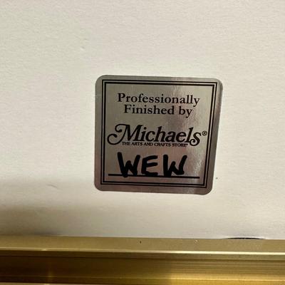 Signed & Framed Artwork by Blei (US-MG)