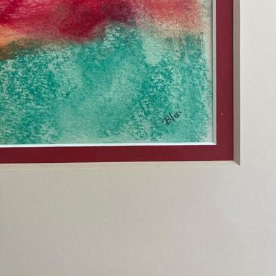 Signed & Framed Artwork by Blei (US-MG)