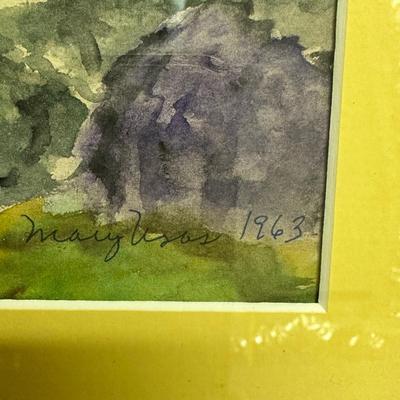 Signed & Framed Artwork by Blei (US-MG)