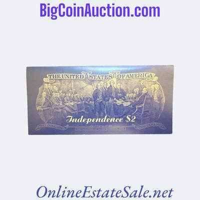 1995 INDEPENDENCE $2 NOTE