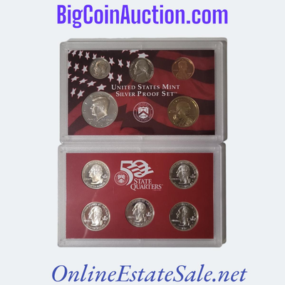 2000 UNITED STATES MINT SLIVER PROOF SET