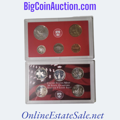 2000 UNITED STATES MINT SLIVER PROOF SET