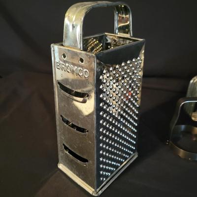 Aluminum Kitchen Items: Springform Pan, Grater, Flour Sifters & More (K-DW)