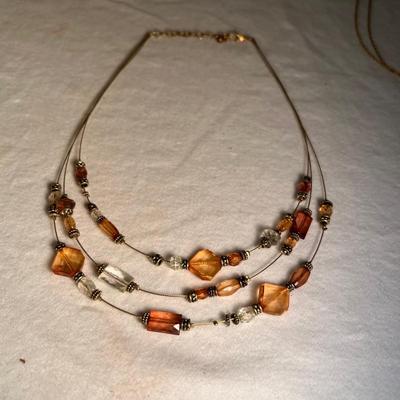 Delicate Gold & Beaded Jewelry- Necklaces, Bracelets, Earrings & Brooch (K-RG)