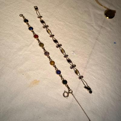 Delicate Gold & Beaded Jewelry- Necklaces, Bracelets, Earrings & Brooch (K-RG)