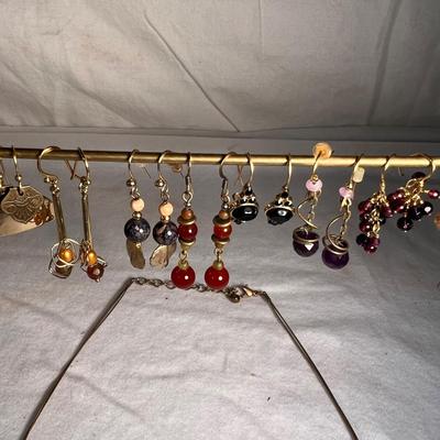 Delicate Gold & Beaded Jewelry- Necklaces, Bracelets, Earrings & Brooch (K-RG)