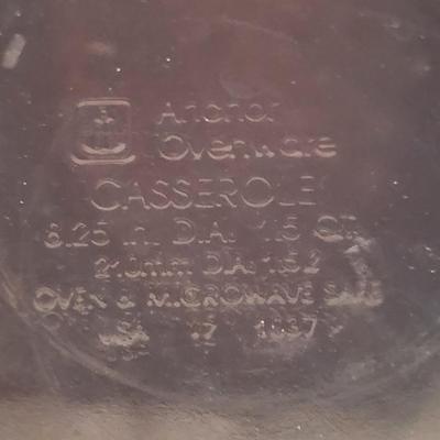 Pyrex, Anchor Hocking, and FireKing Casserole & Baking Dishes (K-DW)