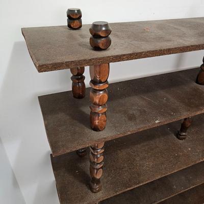 Two Sets of Wood Shelves (L-JS)