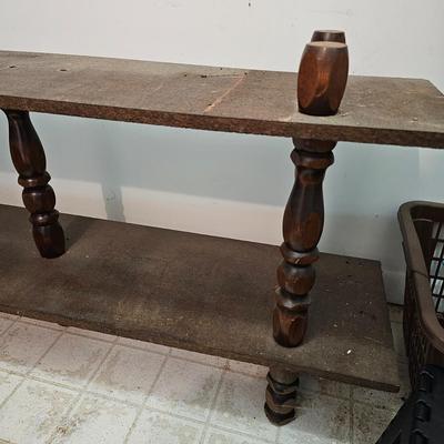 Two Sets of Wood Shelves (L-JS)